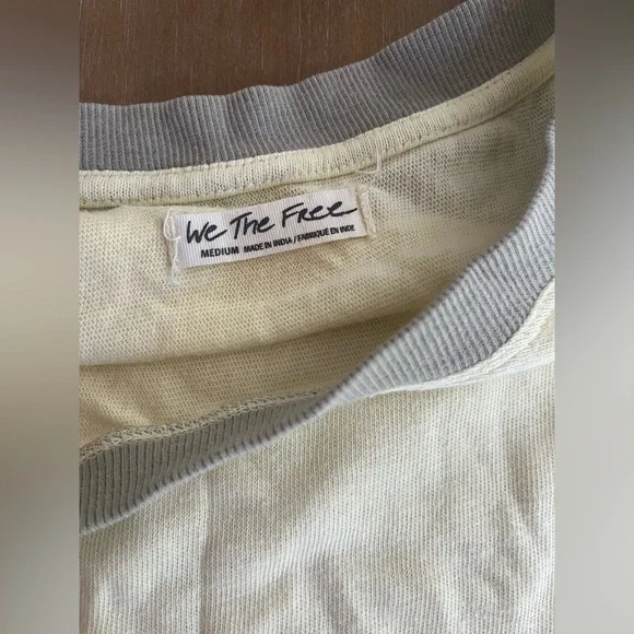 Free People We The Free Invincible Graphic Embroidered Flower Checker Top Medium - Picture 4 of 7